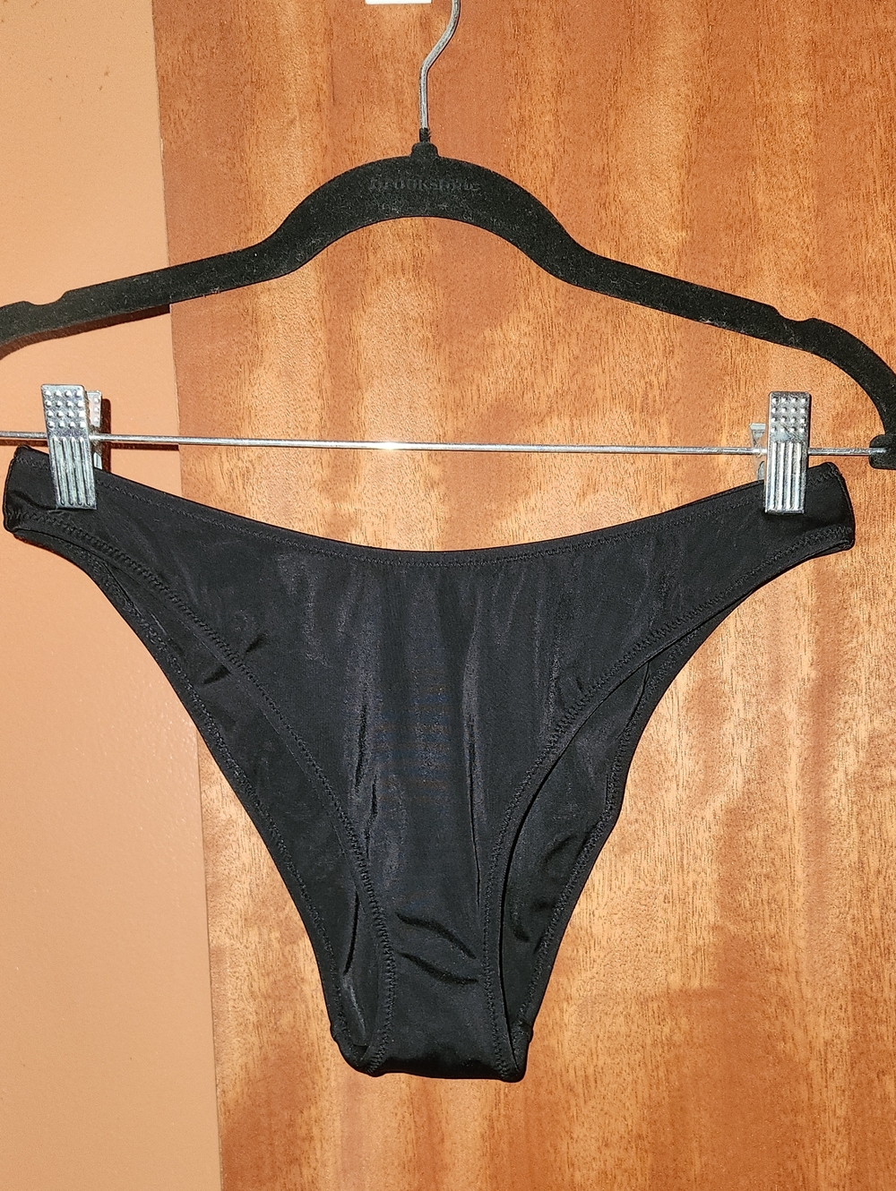 Perfect High-Cut Black BIKINI BOTTOMS